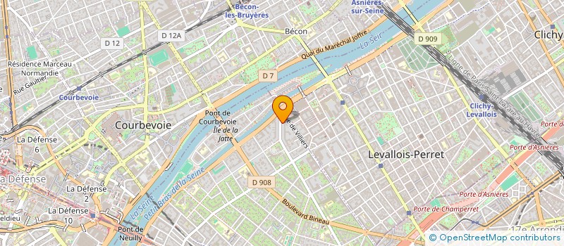 localisation de l'entreprise SCI 88 FAUBOURG POISSONNIERE à NEUILLY-SUR-SEINE