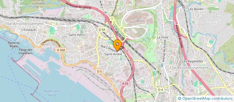 localisation de l'entreprise SCI 88 RUE DE LYON à MARSEILLE