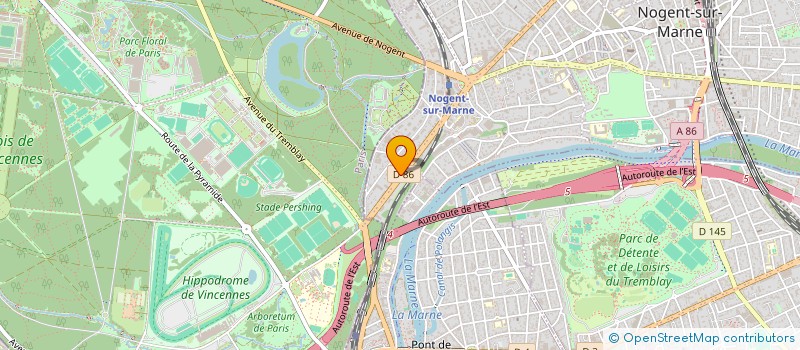 localisation de l'entreprise SCI 888  NOGENT-SUR-MARNE