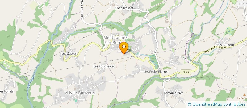 localisation de l'entreprise SCI 8890  MENTHONNEX-EN-BORNES