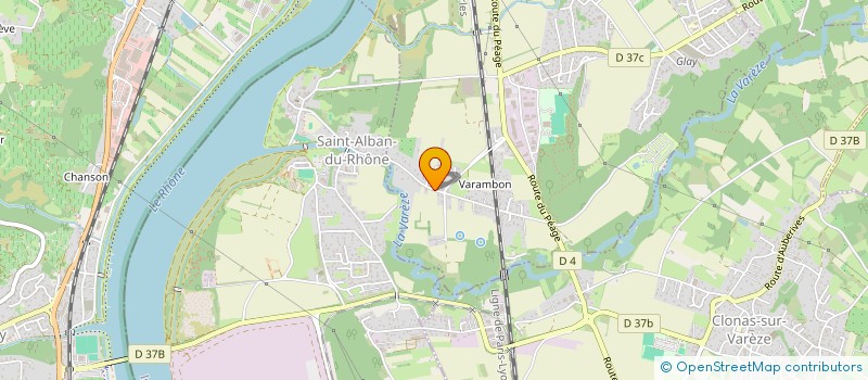 localisation de l'entreprise SCI 89  SAINT-CLAIR-DU-RHONE