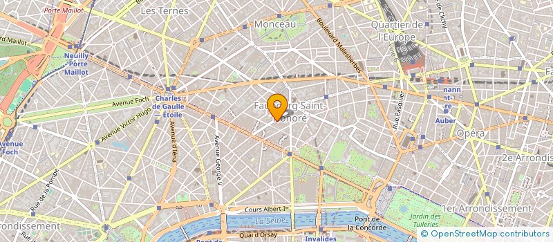 localisation de l'entreprise SCI 89 BOETIE  PARIS