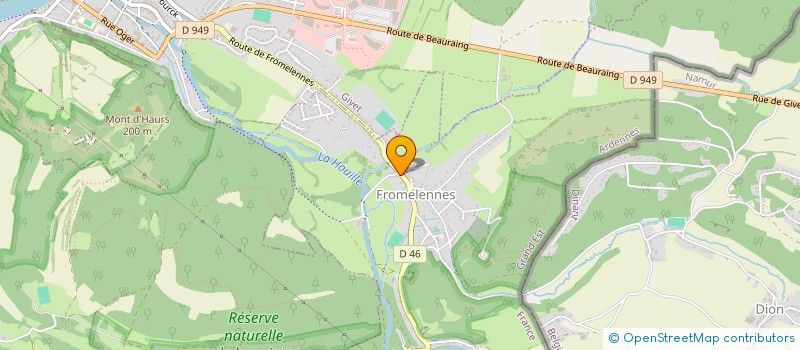 localisation de l'entreprise SCI 89 RUE LINARD  FROMELENNES