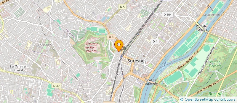 localisation de l'entreprise SCI 898 VALBONNE à SURESNES