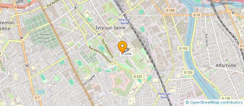 localisation de l'entreprise SCI 89IVRY à IVRY-SUR-SEINE