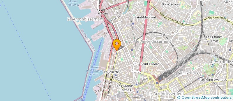 localisation de l'entreprise SCI 8EME BONNEVEINE à MARSEILLE
