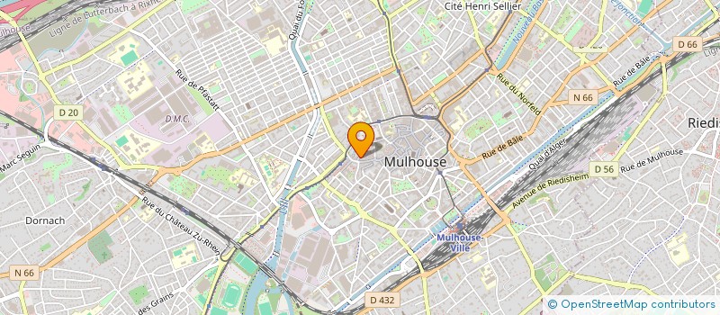 localisation de l'entreprise SCI 8RDF  MULHOUSE