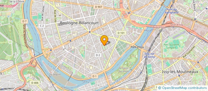 localisation de l'entreprise SCI 9-10 PLACE CORNEILLE à BOULOGNE-BILLANCOURT