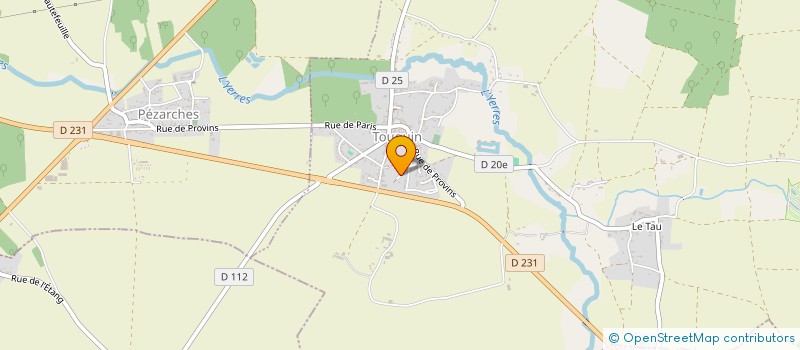 localisation de l'entreprise SCI 9 BIS 9  TOUQUIN