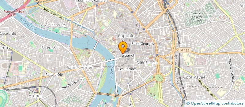 localisation de l'entreprise SCI 9 BIS IMMO  TOULOUSE