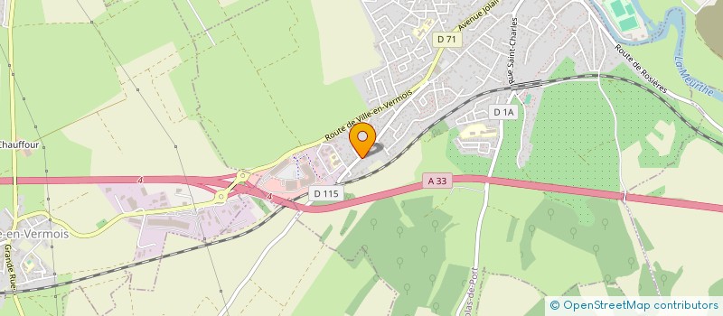 localisation de l'entreprise SCI 9 BONSECOURS  SAINT-NICOLAS-DE-PORT