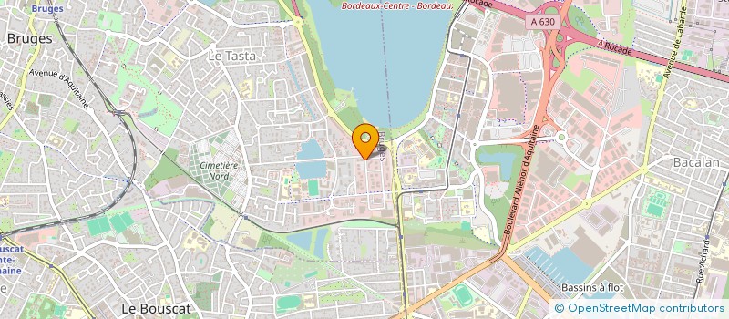 localisation de l'entreprise SCI 9 DE CHAVAILLES  BRUGES