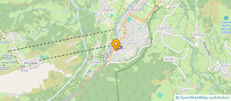 localisation de l'entreprise SCI 9 DE L'INDUSTRIE  SAINT-LARY-SOULAN