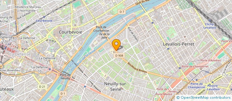 localisation de l'entreprise SCI 9 DETOURNEE à NEUILLY-SUR-SEINE