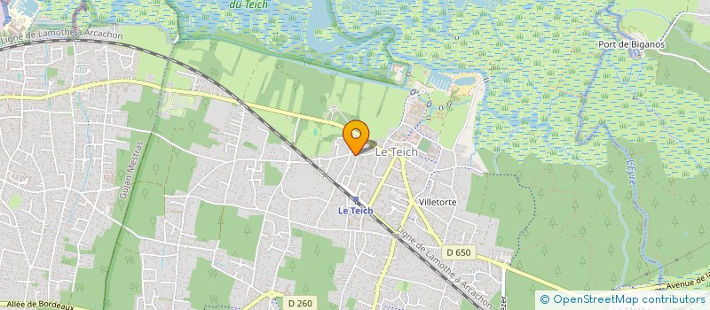 localisation de l'entreprise SCI 9 HOME  LE TEICH