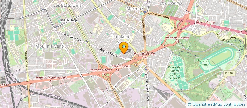 localisation de l'entreprise SCI 9 IMMO  LYON