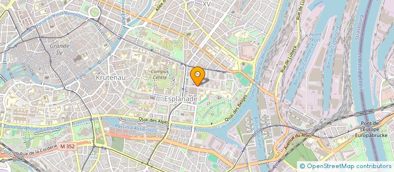 localisation de l'entreprise SCI 9 LONDRES  STRASBOURG