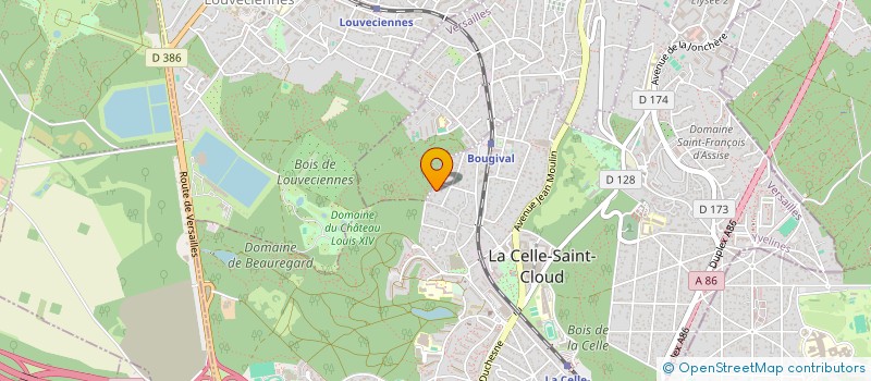 localisation de l'entreprise SCI 9 RUE CHRISTOPHE COLOMB  LA CELLE-SAINT-CLOUD