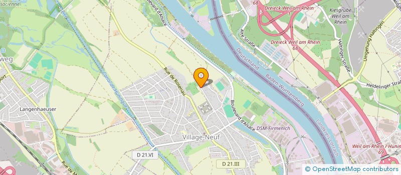 localisation de l'entreprise SCI 9 RUE DE L'ECOLE  VILLAGE-NEUF