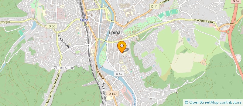 localisation de l'entreprise SCI 9 RUE DES JARDINIERS  EPINAL