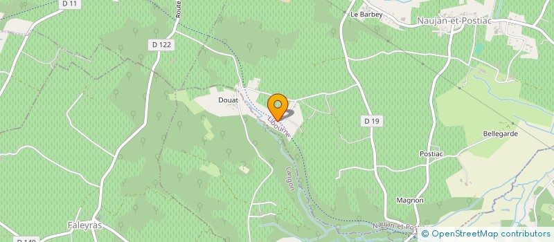 localisation de l'entreprise SCI 9 RUE HUSTIN  NAUJAN-ET-POSTIAC