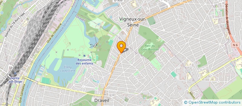 localisation de l'entreprise SCI 9 RUE JEAN MOULIN à DRAVEIL