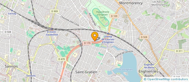 localisation de l'entreprise SCI 9 RUE MAURICE à EAUBONNE
