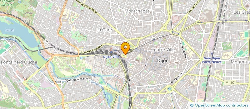 localisation de l'entreprise SCI 9 SEVIGNE à DIJON