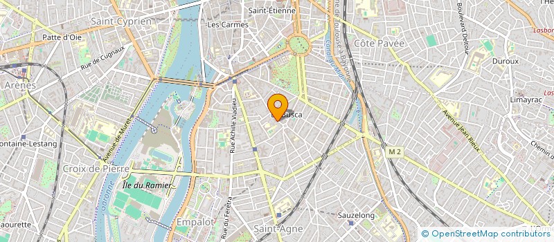 localisation de l'entreprise SCI 90 RUE DES TRENTE SIX PONTS  TOULOUSE