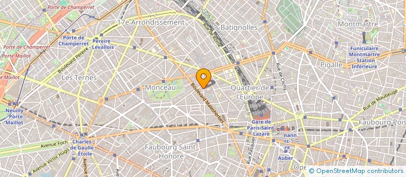 localisation de l'entreprise SCI 91 MIROMESNIL  PARIS