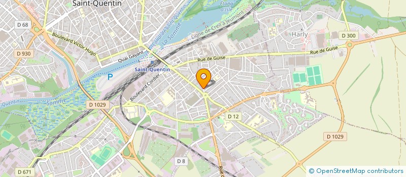 localisation de l'entreprise SCI 91 RUE CRONSTADT à SAINT-QUENTIN