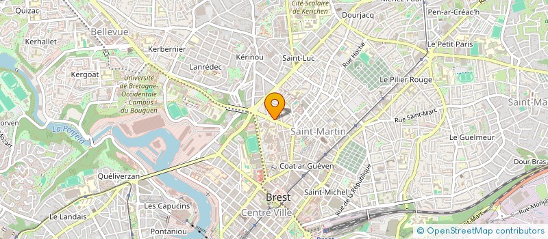 localisation de l'entreprise SCI 91 RUE DE SIAM  BREST