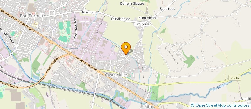 localisation de l'entreprise SCI 910  CASTELCULIER