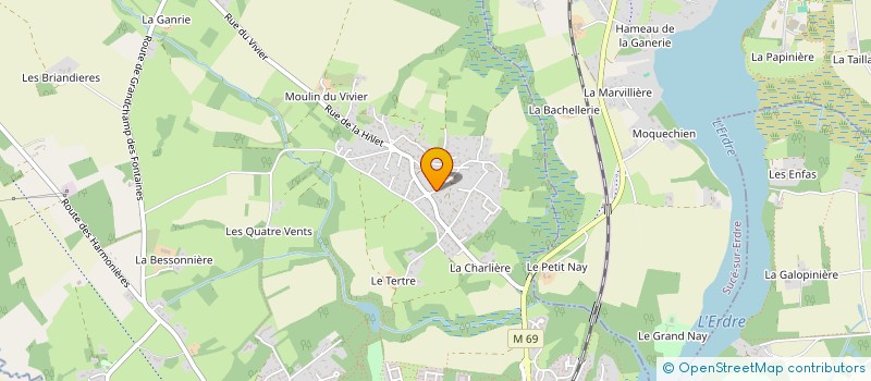 localisation de l'entreprise SCI 911 à LA CHAPELLE-SUR-ERDRE