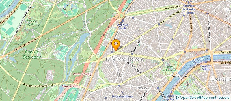 localisation de l'entreprise SCI 93  PARIS