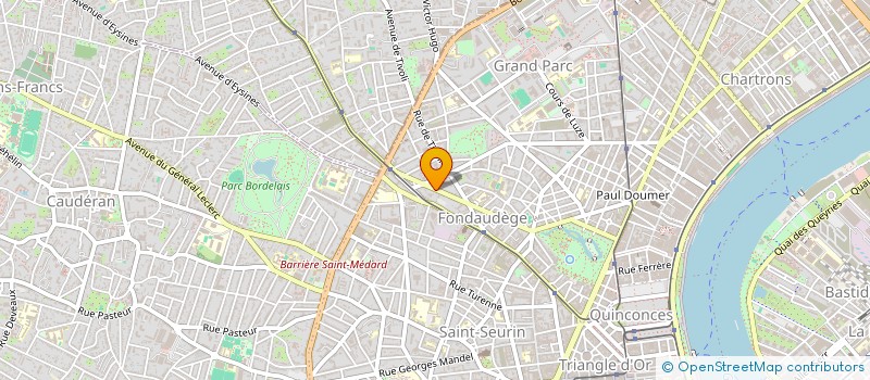 localisation de l'entreprise SCI 93 RUE DAVID JOHNSTON  BORDEAUX