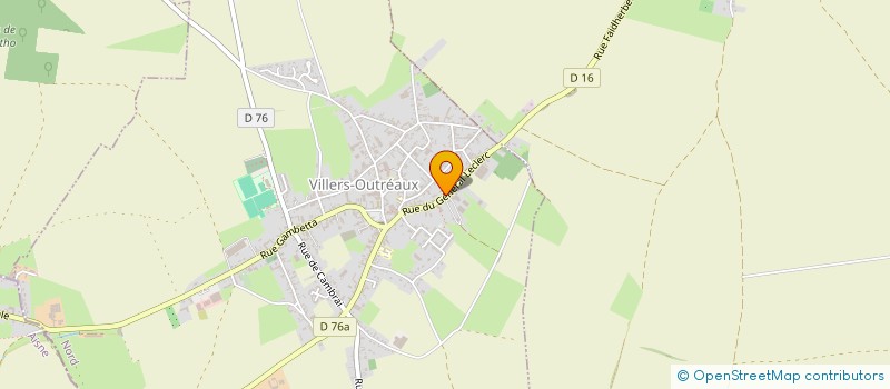 localisation de l'entreprise SCI 93 RUE DE LONDRES  VILLERS-OUTREAUX