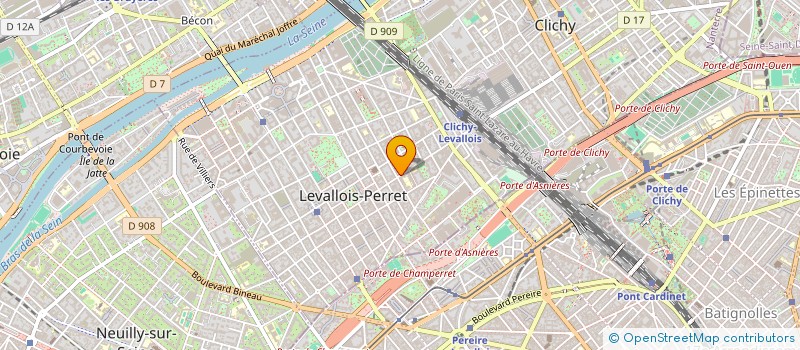 localisation de l'entreprise SCI 93R ARISTIDE BRIAND LEVALLOIS  MOITRON-SUR-SARTHE