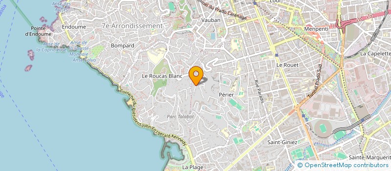 localisation de l'entreprise SCI 94 96 à MARSEILLE