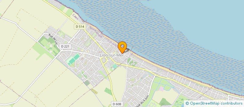 localisation de l'entreprise SCI 94 RUE D'ABOUKIR  LION-SUR-MER