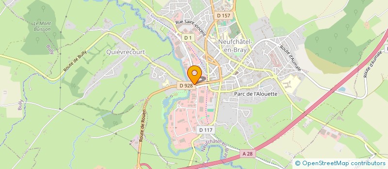 localisation de l'entreprise SCI  NEUFCHATEL-EN-BRAY