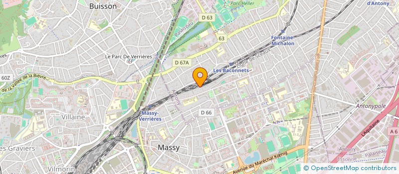 localisation de l'entreprise SCI 94ATLAS à ANTONY