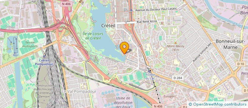 localisation de l'entreprise SCI 94MIL  CRETEIL