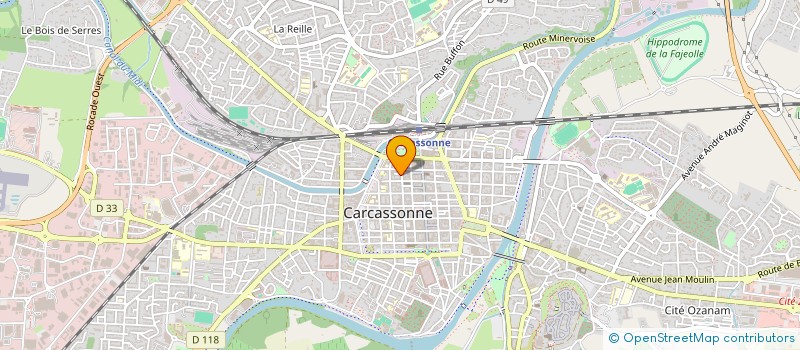 localisation de l'entreprise SCI 95 à CARCASSONNE