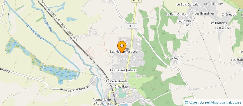 localisation de l'entreprise SCI 95 CS à MOUTHIERS-SUR-BOEME