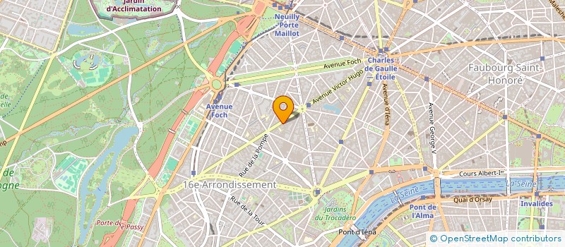 localisation de l'entreprise SCI 95 INVEST à COURBEVOIE