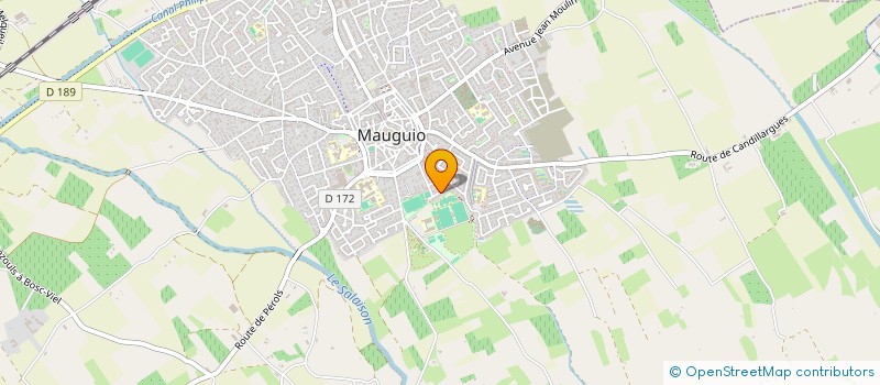 localisation de l'entreprise SCI 95 RUE HENRI BARBUSSE  MAUGUIO