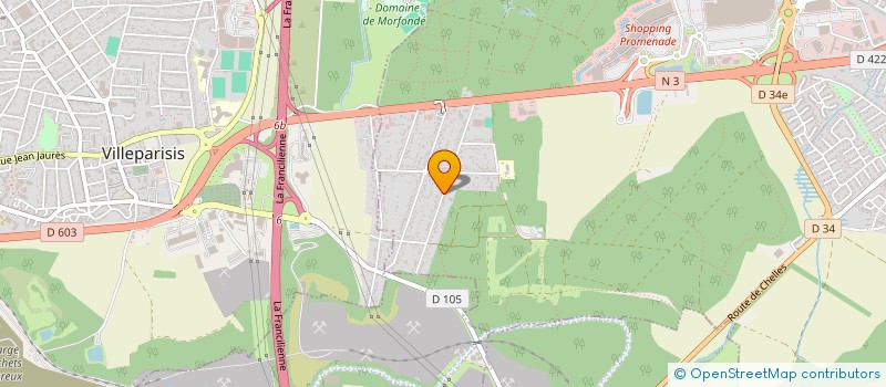 localisation de l'entreprise SCI 96 BOIS FLEURI à MEAUX