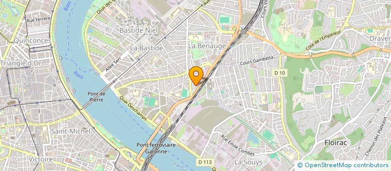 localisation de l'entreprise SCI 97  BORDEAUX