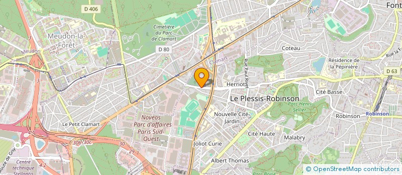 localisation de l'entreprise SCI 97 HERRIOT à LE PLESSIS-ROBINSON